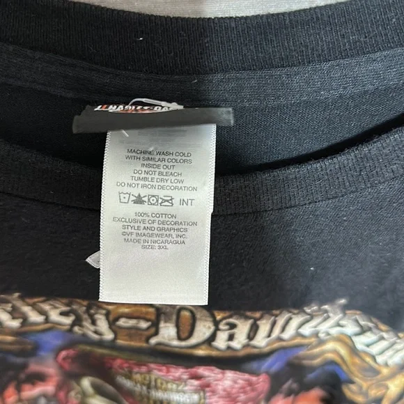 Harley Davidson Orlando Florida 2010 Pirate Skull 3XL Tee Shirt - Picture 4 of 6